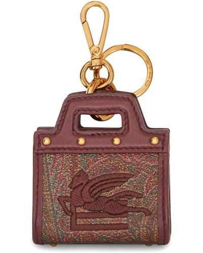 Etro Pailey Love Trotter Bag Charm - Brown