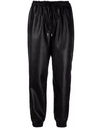 Stella McCartney Kira Faux Leather Pants - Black