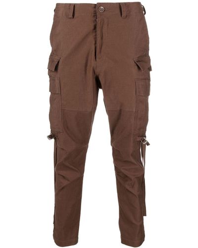 Undercover Tapered Cargo Trousers - Brown