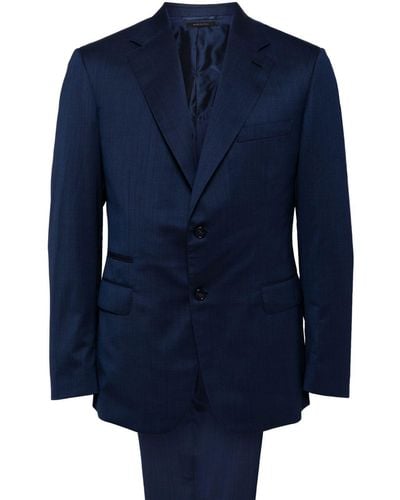 Brioni Single-breasted Suit - Blue