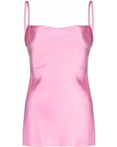 Nanushka Rückenfreies Camisole-Top - Pink