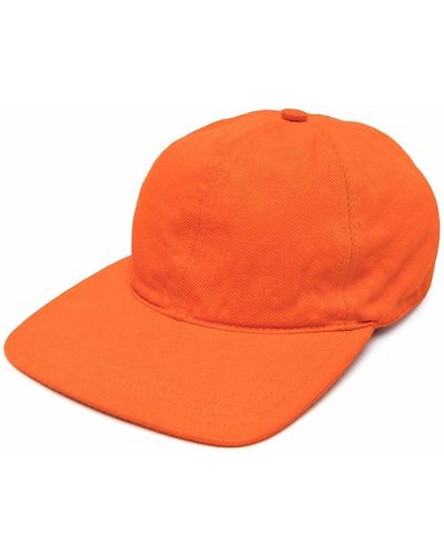 Jil Sander Cappello da baseball - Arancione