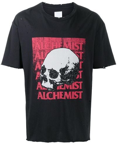 Alchemist T-shirt con stampa - Nero