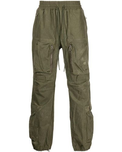 READYMADE Pantalones cargo con cordones - Verde