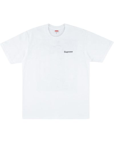 Supreme X Martin Wong Big Heat T-shirt - White