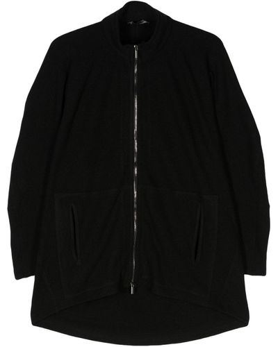 Gentry Portofino Zip-up Virgin-wool Jacket - Black