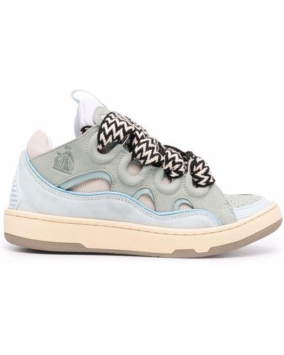 Lanvin Curb Chunky Sneakers - Blauw