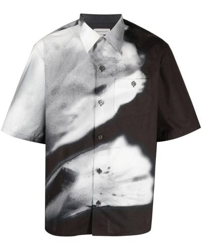 Alexander McQueen Overhemd Met Lange Mouwen - Grijs