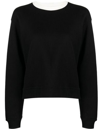 Viktor & Rolf Bow-detail Open-back Sweatshirt - Black