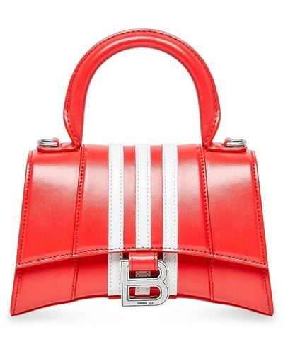 Balenciaga X Adidas Xs Hourglass Mini Bag - Red