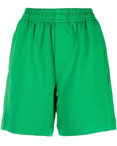 Styland X Norainproof Organic Cotton Track Shorts - Green