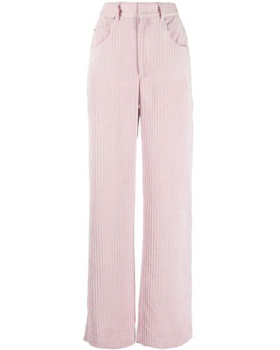 Isabel Marant PANTALONI A COSTE - Rosa