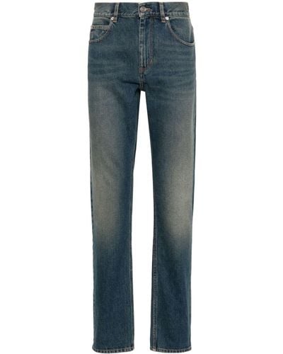 Isabel Marant Jack Straight-Leg-Jeans - Blau
