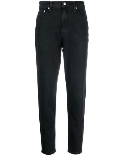 Calvin Klein Jeans con applicazione - Nero