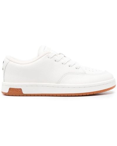KENZO Dome Lace-up Sneakers - White