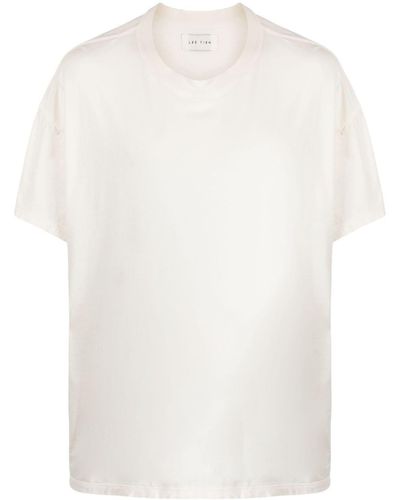 Les Tien クルーネック Tシャツ - ホワイト
