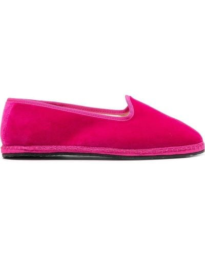 SCAROSSO Valentina Slip-on Slippers - Pink
