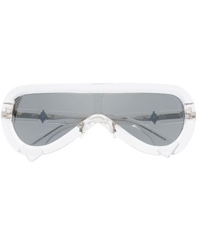 Marcelo Burlon Lunaria Transparent Sunglasses - Grey