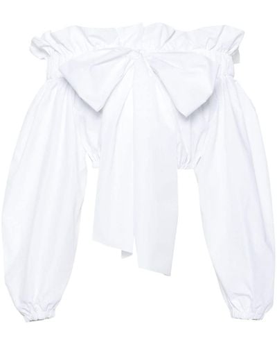 Patou 'Bustier' Top - White