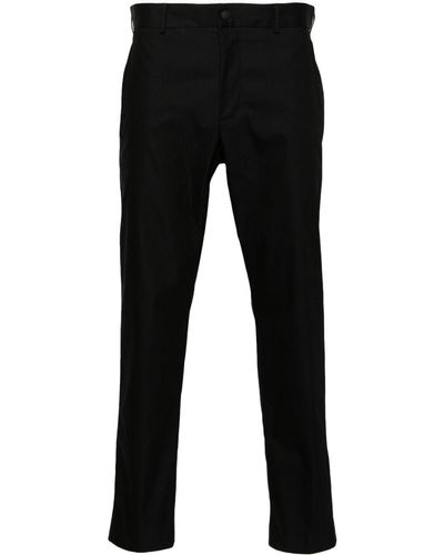 PT Torino Low-rise tapered trousers - Schwarz
