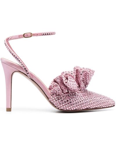 Pink Andrea Wazen Heels for Women | Lyst