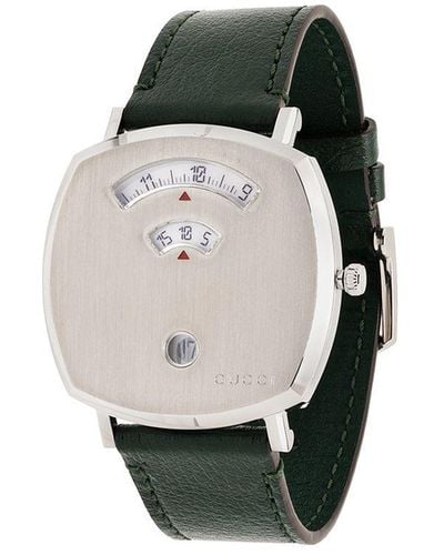 Gucci Reloj Grip, 35 mm - Verde