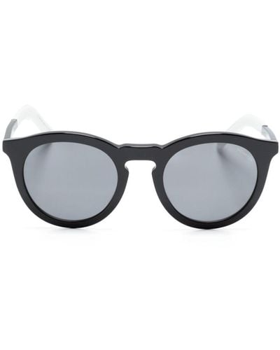 Moncler Odeonn Round-frame Sunglasses - Grey
