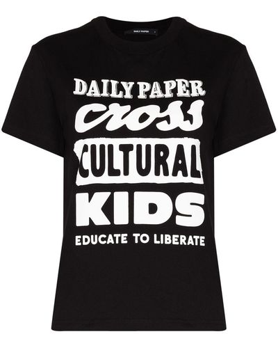 Daily Paper Melesse Tシャツ - ブラック