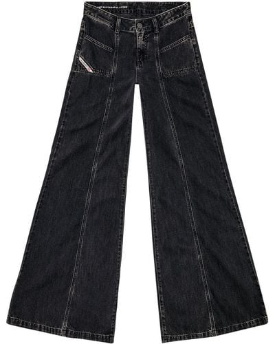 DIESEL Bootcut Jeans - Blauw