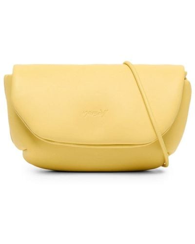 Marsèll Anonima Leather Clutch Bag - Yellow