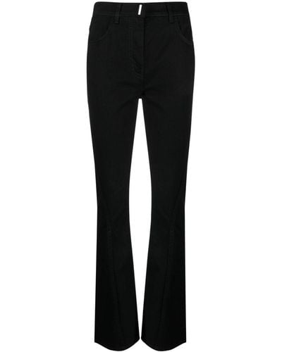 Givenchy High-waisted Flared Jeans - Black