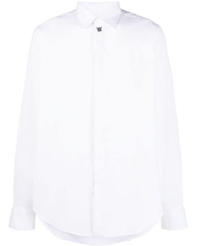 CoSTUME NATIONAL Long-sleeve Cotton Shirt - White