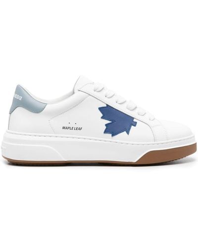 DSquared² Bumper Lace-up Sneakers - White