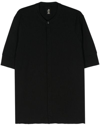 Thom Krom T-shirt à design à empiècements - Noir