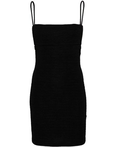 IRO Geplooide Mini-jurk - Zwart