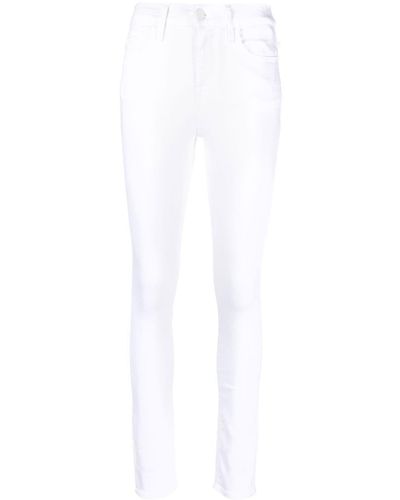 Jacob Cohen High-waisted Skinny Jeans - White