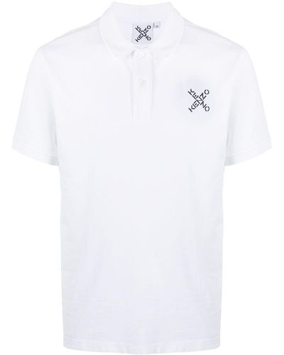 KENZO ロゴ ポロシャツ - ホワイト