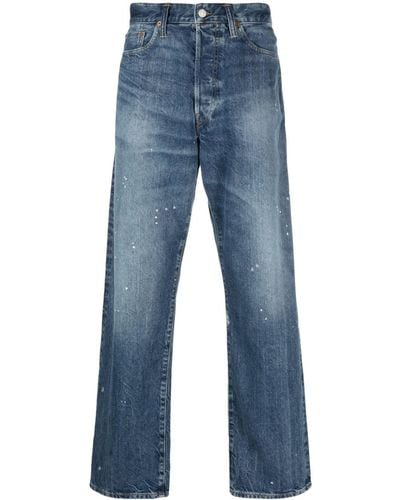 Polo Ralph Lauren Mid-rise Wide-leg Jeans - Blue