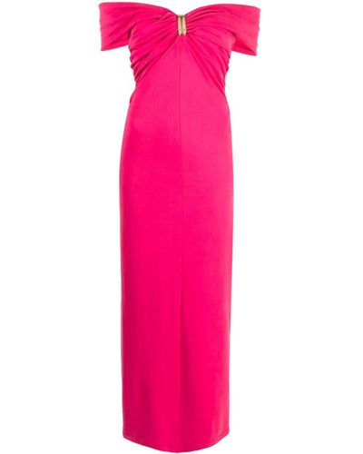 Acler Alberton Off-shoulder Maxi Dress - Pink