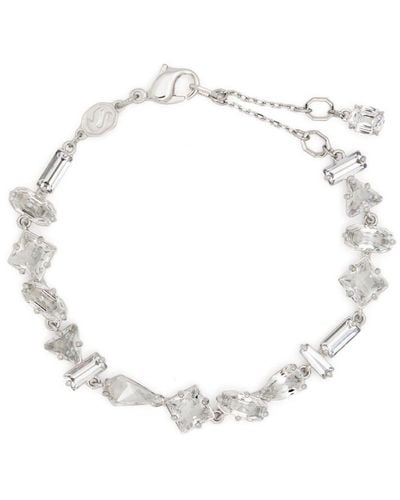 Swarovski Mesmera Crystal-embellished Bracelet - Metallic