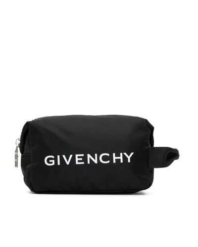 Givenchy Trousse da bagno con stampa - Nero