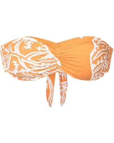 Clube Bossa Venet Strapless Bikini Top - Orange