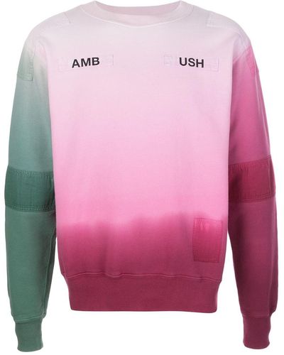 Ambush Sweatshirt mit Ombré-Effekt - Pink