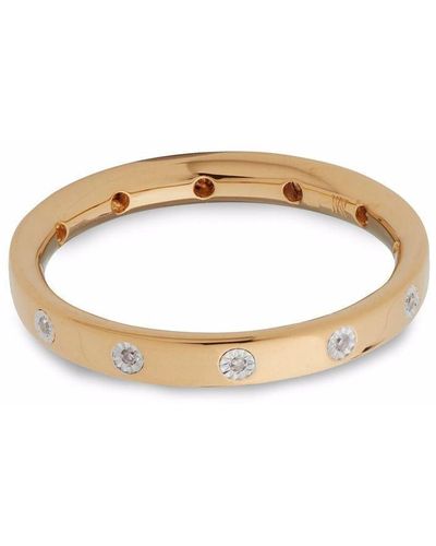 Monica Vinader Fiji Gem Diamond Ring - Metallic