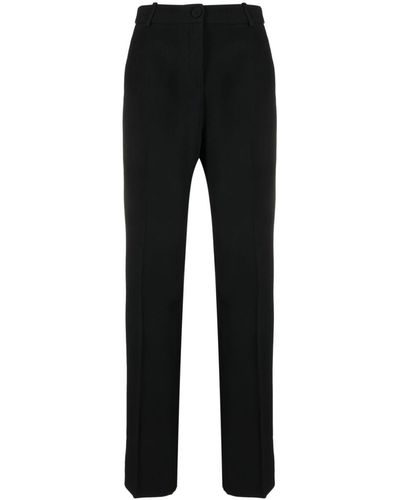 FEDERICA TOSI Pantalon de tailleur à taille mi-haute - Noir