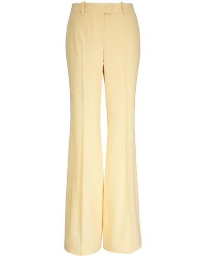 Michael Kors Flared tailored trousers - Gelb