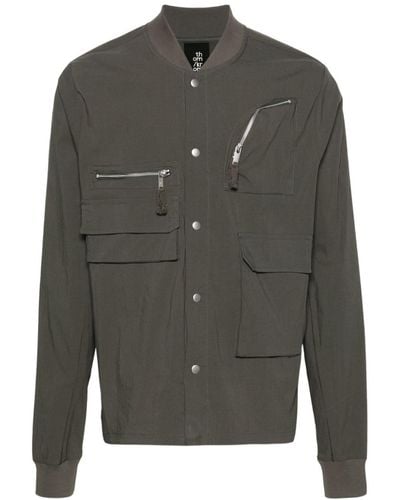 Thom Krom Classic-collar Shirt Jacket - Gray