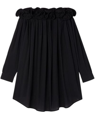 AZ FACTORY Theodora Off-shoulder Minidress - Black