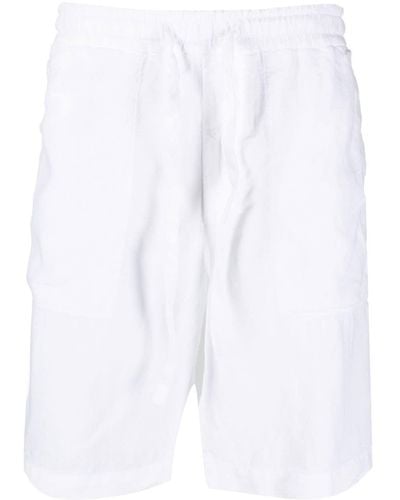 Zegna Drawstring-waist Bermuda Shorts - White