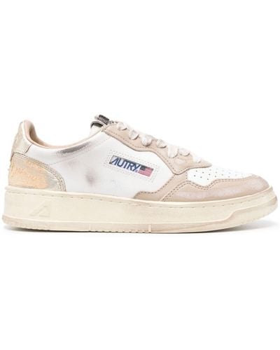 Autry Medalist Low Super Vintage Sneakers - White